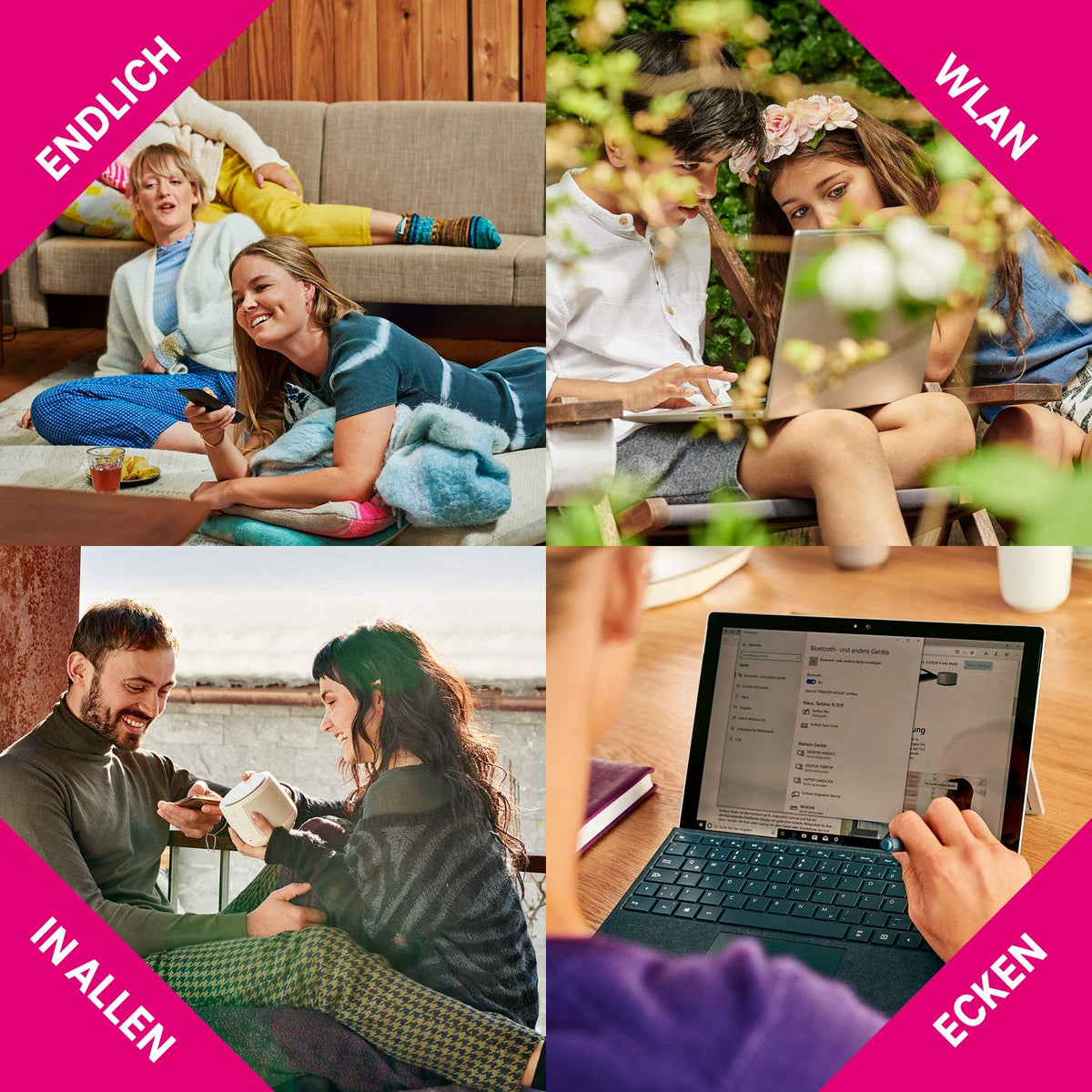 Telekom Speedport Smart 4 – Wi-Fi 6 Mesh Router mit SmartHome & DECT-Basis