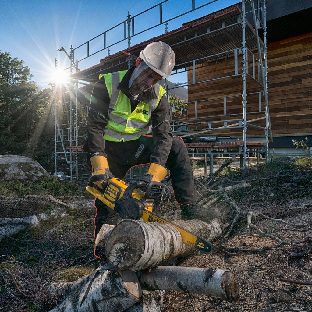 DeWalt DCM575X1-GB 54v XR FLEXVOLT Akku bürstenlos Kettensäge inkl. 1x DCB547 Akkus
